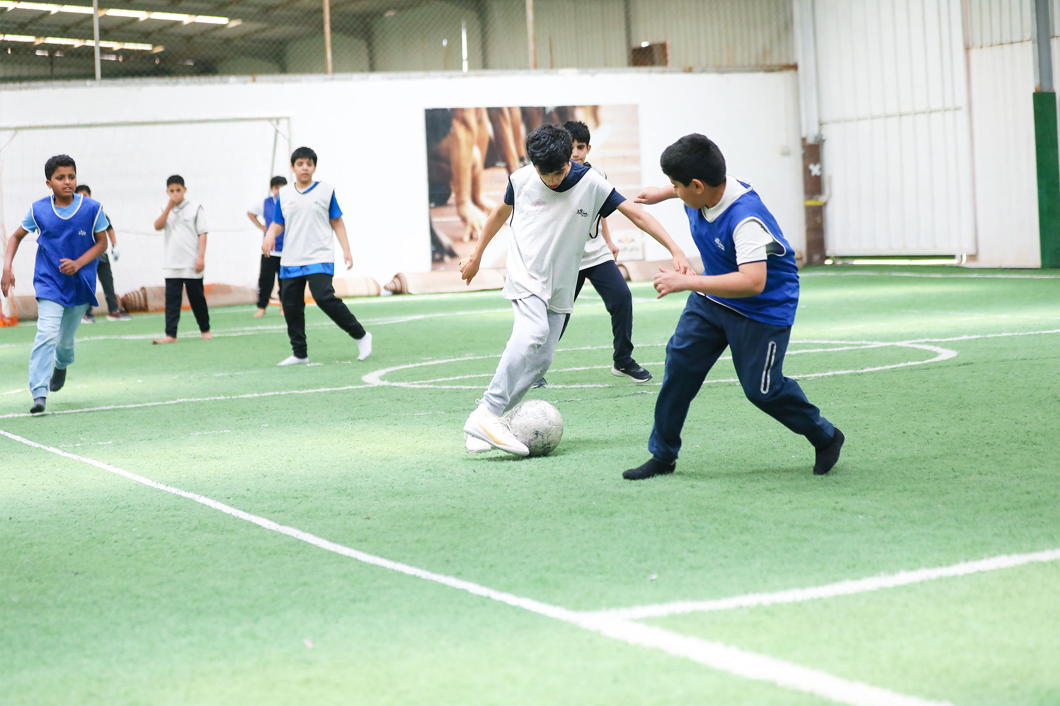 الملاعب المغلقة